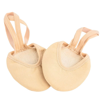 Halbspitzenschuhe aus Mikrofaser für rhythmischen und künstlerischen Tanz