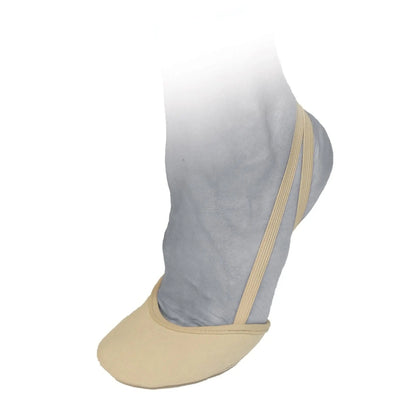 Halbspitzenschuhe aus Mikrofaser für rhythmischen und künstlerischen Tanz