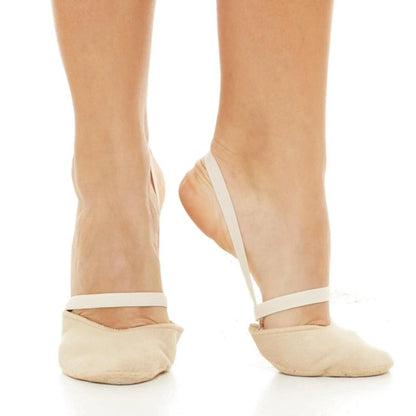 Halbspitzenschuhe aus Mikrofaser für rhythmischen und künstlerischen Tanz