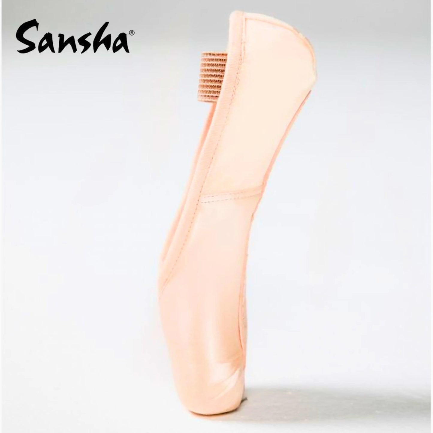 Punte Sansha Debutante D101SP scarpe da punta Danza Classica vista laterale - Punto Fitness Potenza