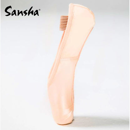 Punte Sansha Debutante D101SP scarpe da punta Danza Classica vista laterale - Punto Fitness Potenza