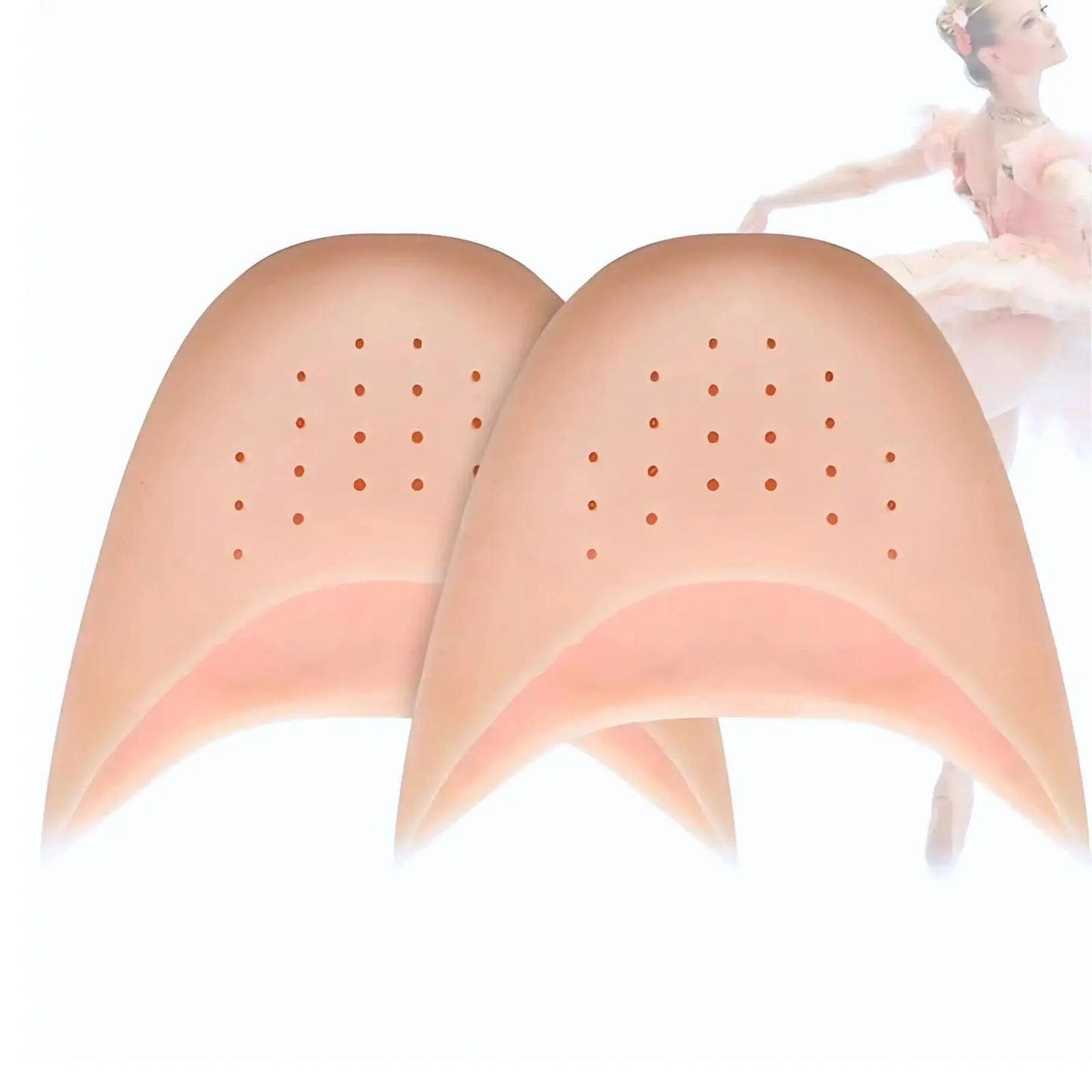 Salvapunte silicone traspirante Sansha - protezione punta ballerine Danza Classica - Punto Fitness Potenza