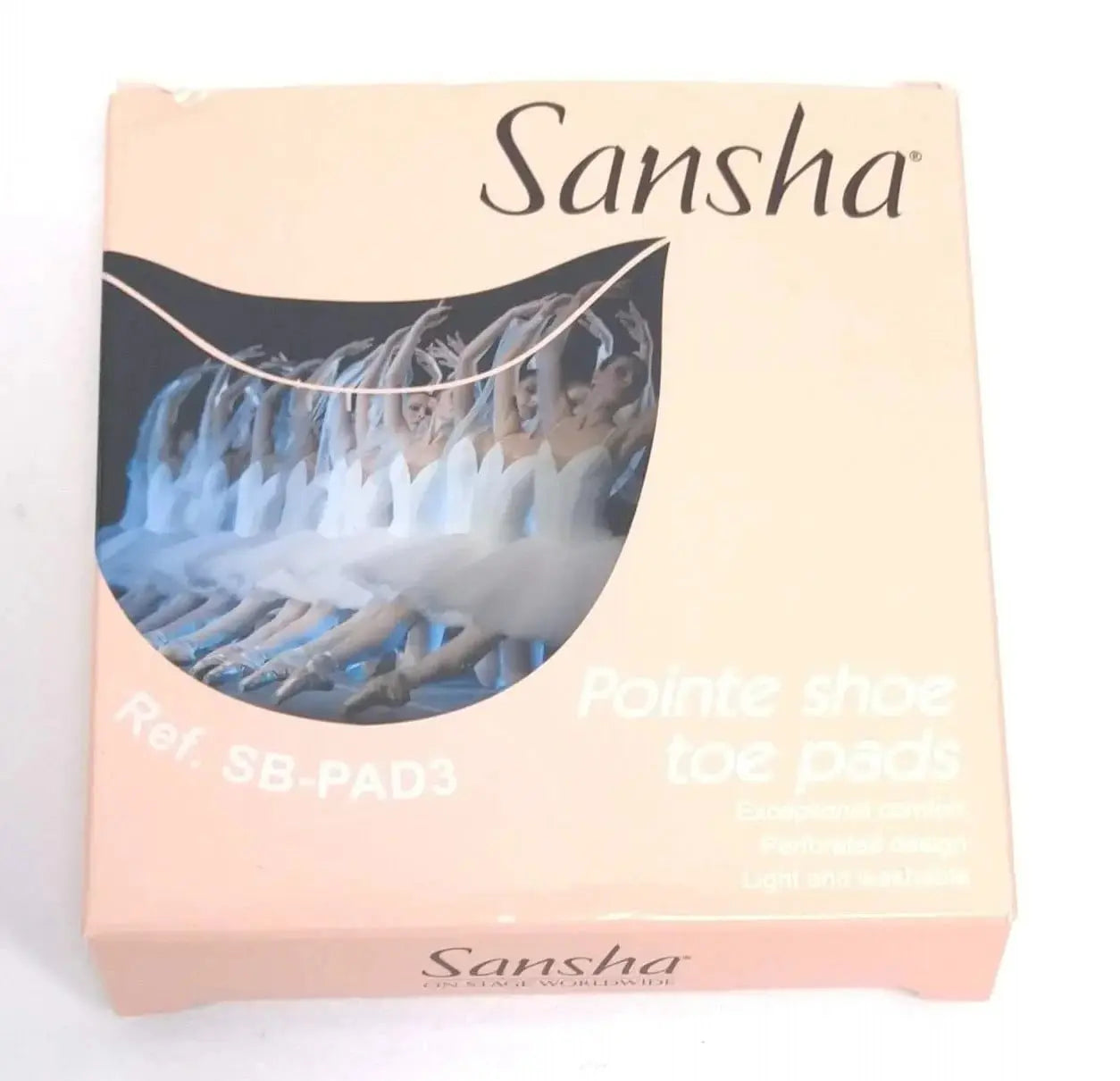 Salvapunte silicone traspirante Sansha - protezione punta ballerine Danza Classica - Punto Fitness Potenza