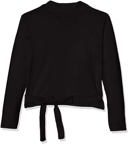 Sansha - Scaldacuore Danza Classica Candy incrociato ballerina cotone elasticizzato nero - Punto Fitness Potenza