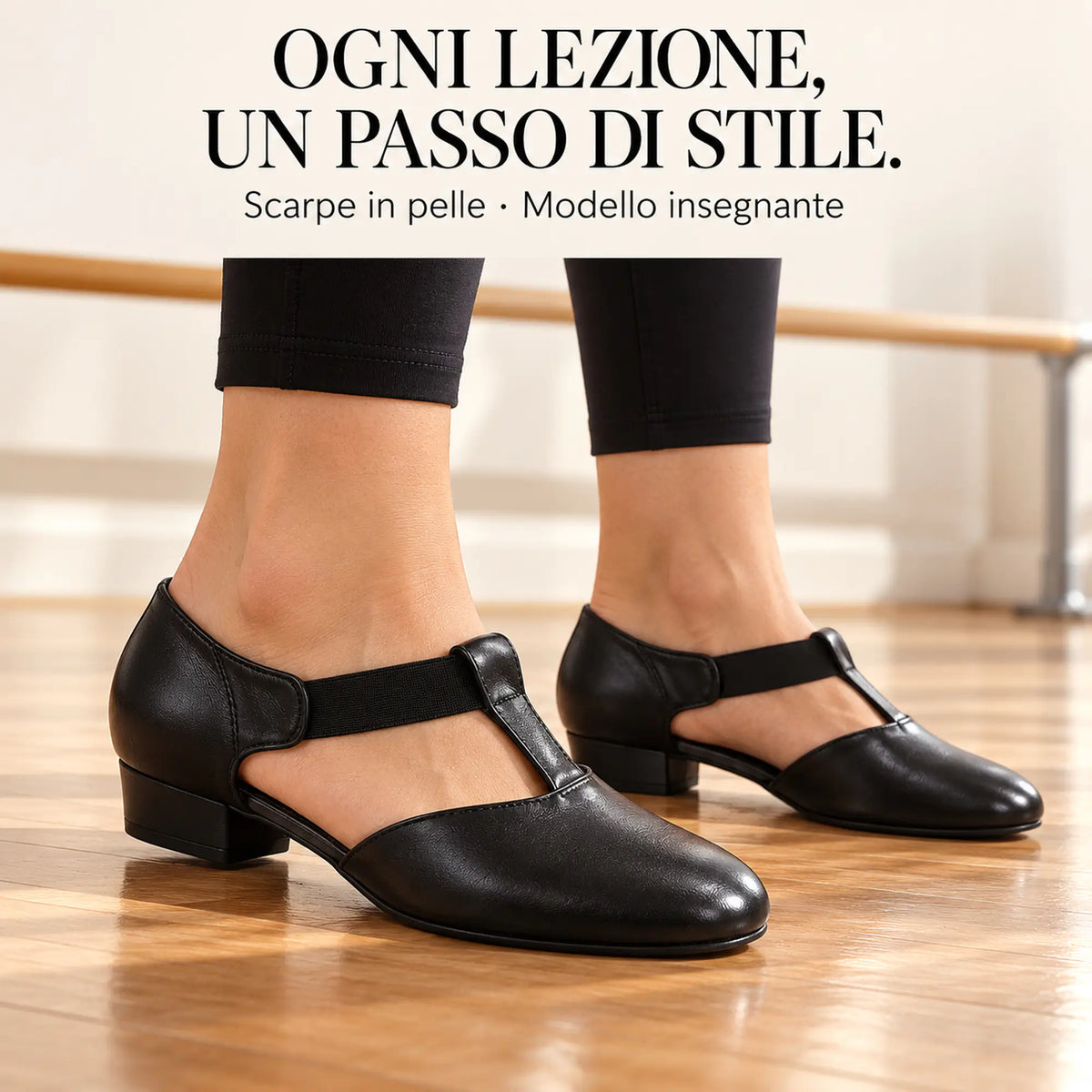 TuttoDanza - Scarpe da Ballo Donna in Vera Pelle per Balli di gruppo Pizzica Swing lifestyle | Punto Fitness Potenza