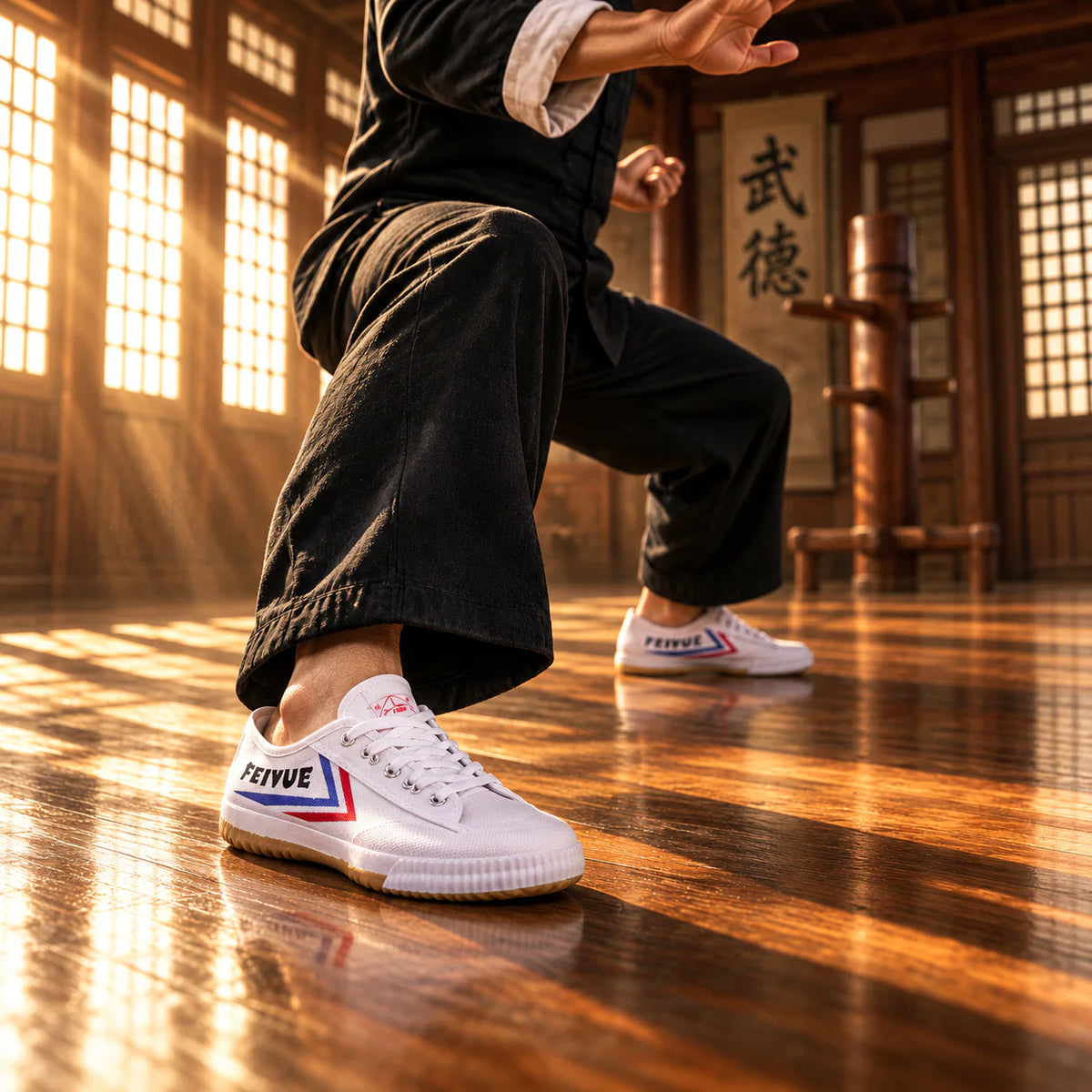 Scarpe Feiyue allenamento Arti Marziali KungFu Wushu Shaolin Bianche lifestyle - Punto Fitness Potenza