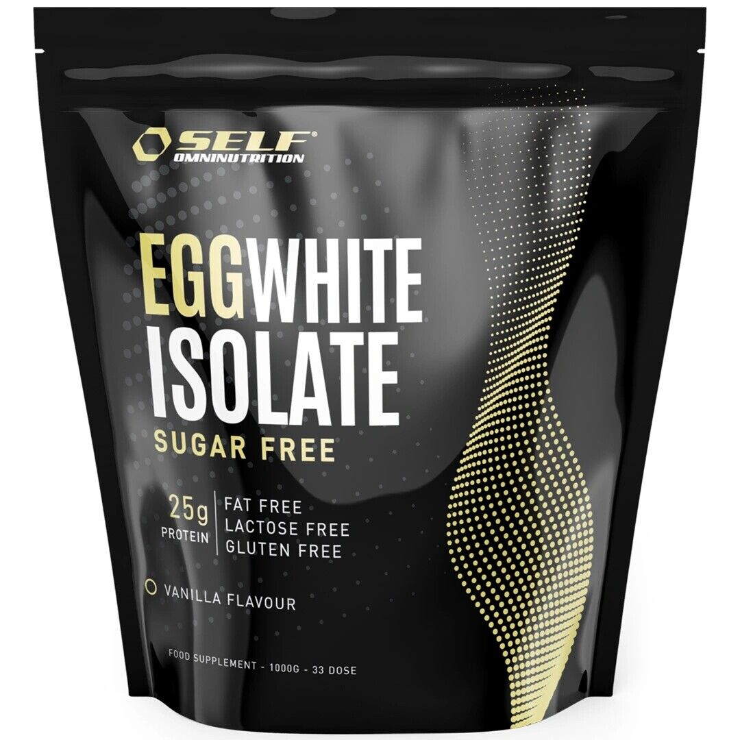 Self Omninutrition - Egg White Isolate proteine dell'uovo 💪 senza glutine senza lattosio - Punto Fitness