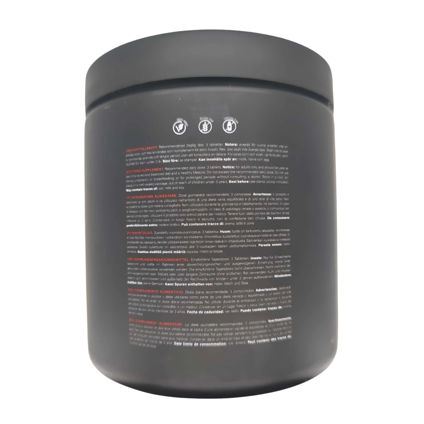 Self Omninutrition Micronized Creatine - creatina monoidrata micronizzata 300 compresse etichetta | Punto Fitness Integratori