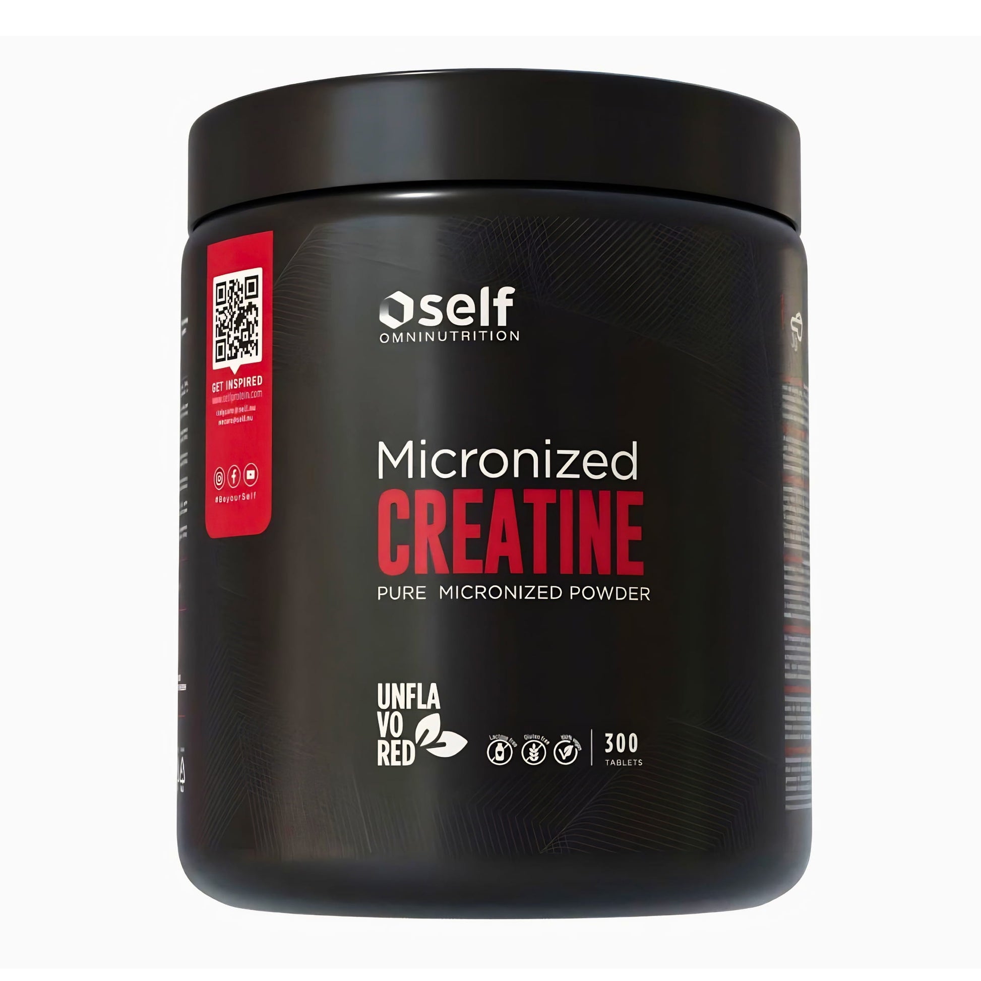 Self Omninutrition Micronized Creatine - creatina monoidrata micronizzata 300 compresse | Punto Fitness Integratori