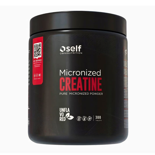 Self Omninutrition Micronized Creatine - creatina monoidrata micronizzata 300 compresse | Punto Fitness Integratori