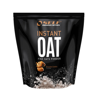 Self Omninutrition - Instant Oat farina di avena in polvere istantanea 1kg Gusto Biscotto - Punto Fitness Potenza 