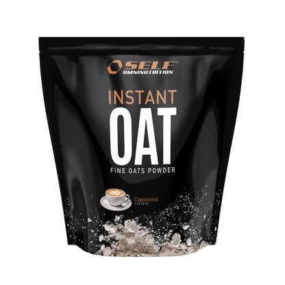 Self Omninutrition - Instant Oat farina di avena in polvere istantanea 1kg Gusto Cappuccino - Punto Fitness Potenza 