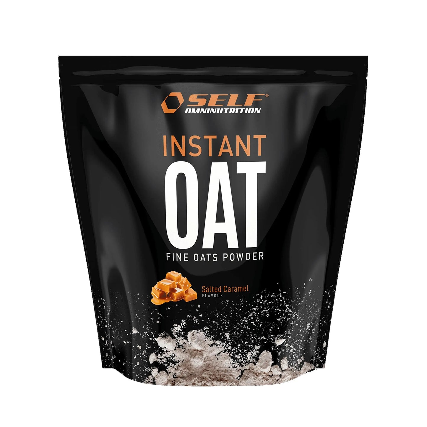 Self Omninutrition - Instant Oat farina di avena in polvere istantanea 1kg Gusto Caramello Salato - Punto Fitness Potenza 