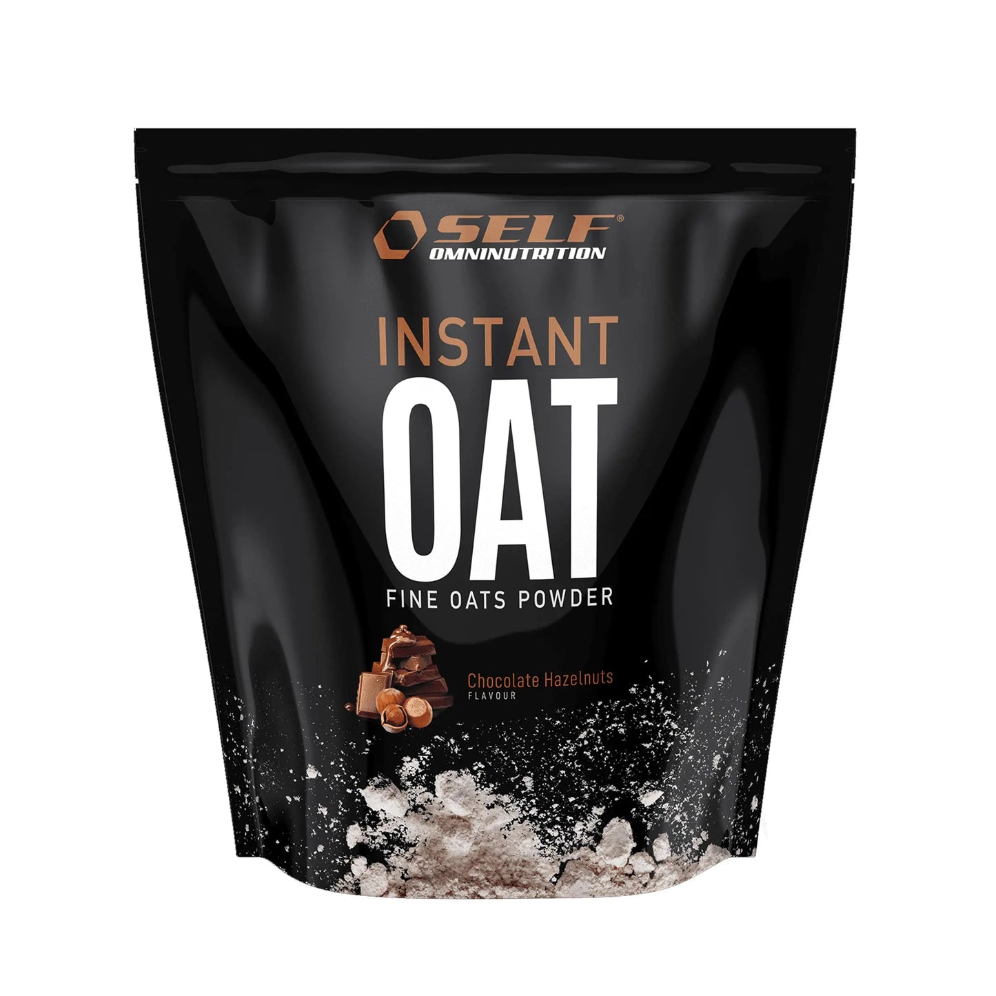 Self Omninutrition - Instant Oat farina di avena in polvere istantanea 1kg Gusto Cioccolato Nocciola - Punto Fitness Potenza 