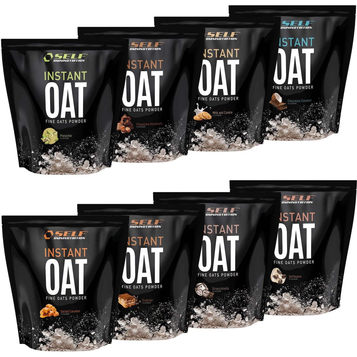 Self Omninutrition - Instant Oat farina di avena in polvere istantanea 1kg Gusti VarI - Punto Fitness Potenza 