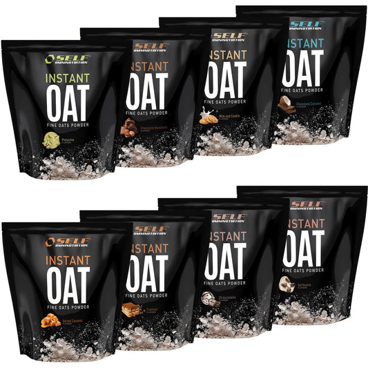 Self Omninutrition - Instant Oat farina di avena in polvere istantanea 1kg Gusti VarI - Punto Fitness Potenza 