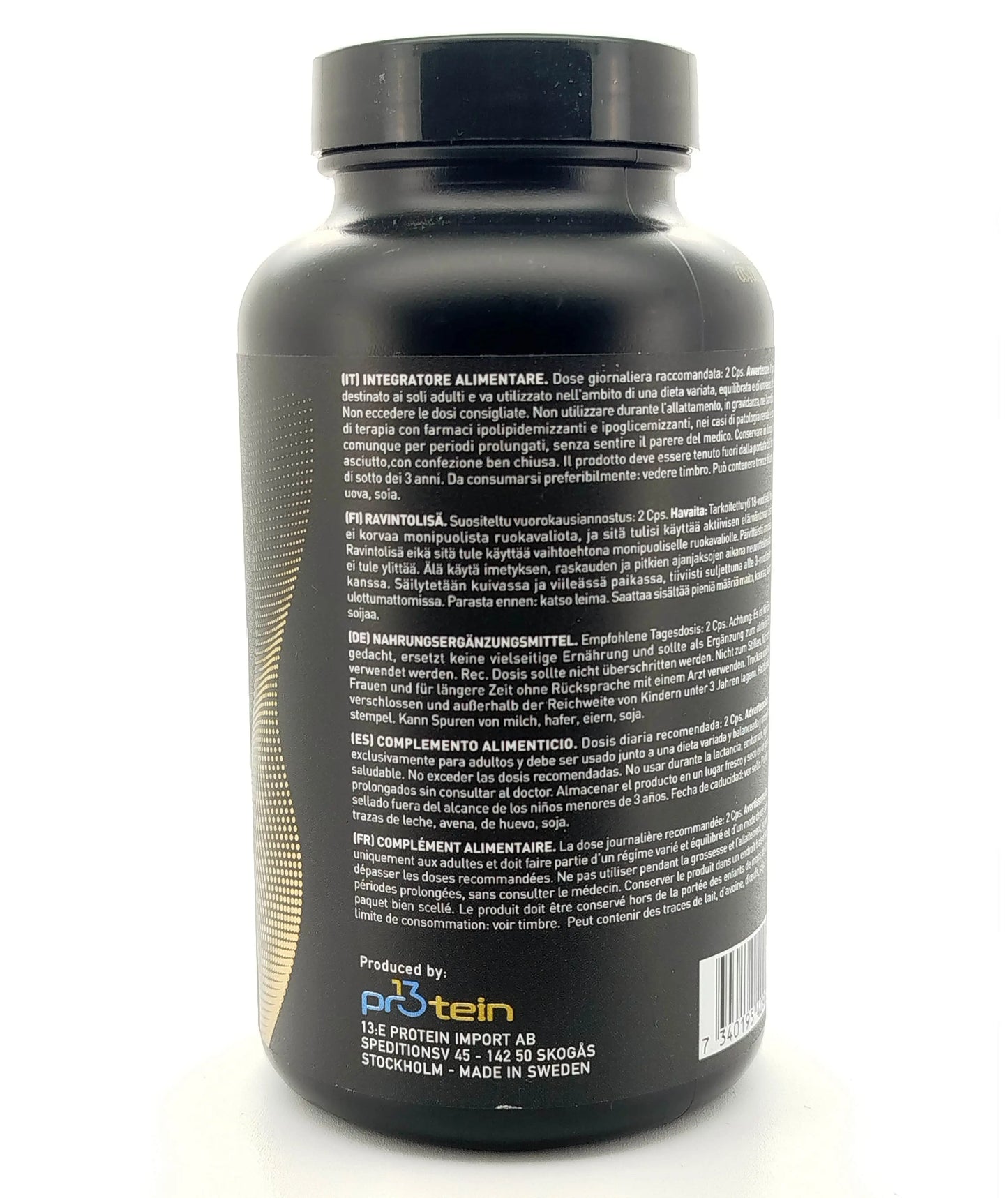 Self Omninutrition - Magnesium Ultra Strenght 444mg Magnesio in capsule GPSR Back - Punto Fitness