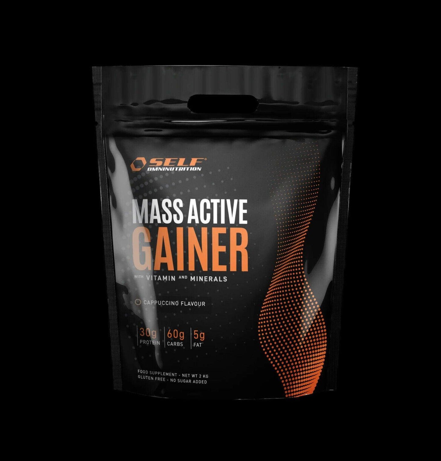 Self Omninutrition - Mass Active Gainer 2kg | Aumento peso massa muscolare recupero allenamenti - Punto Fitness