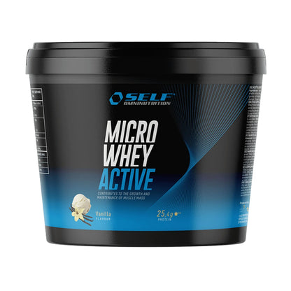 Self Omninutrition Micro Whey Active - Proteine in polvere isolate gusto Vaniglia - Punto Fitness Potenza 
