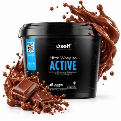 Self Omninutrition Micro Whey Iso Active - Proteine in polvere isolate gusto Cioccolato | Punto Fitness Potenza Integratori