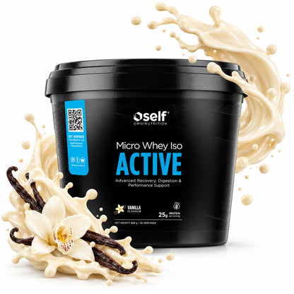 Self Omninutrition Micro Whey Iso Active - Proteine in polvere isolate gusto Vaniglia | Punto Fitness Potenza Integratori