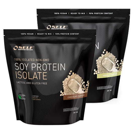 Self Omninutrition Soy PProtein Isolate - Proteine vegetali di soia isolate 1kg, SENZA glutine-lattosio-OGM - Punto Fitness Potenza