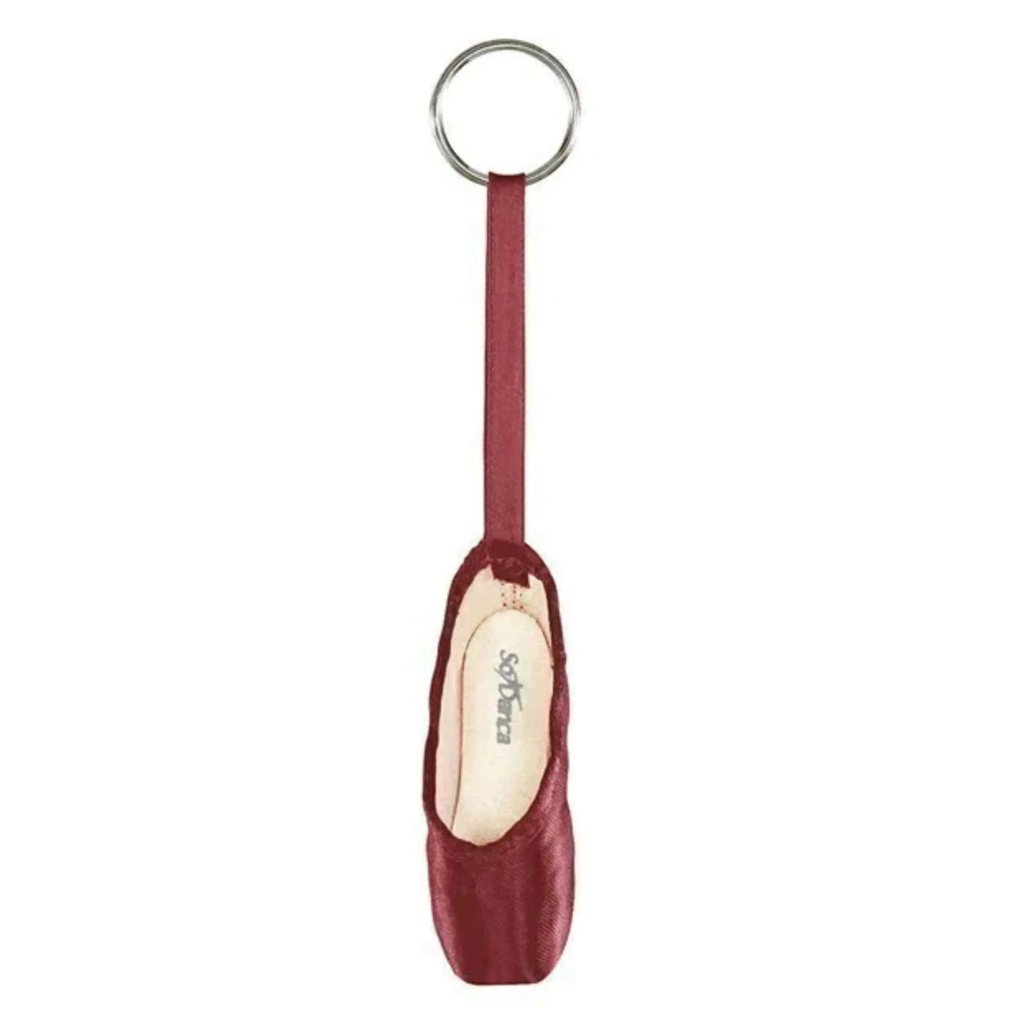 So Danca Pointe Shoe Key Ring - Portachiavi con scarpetta da punta KC01 Colore Burgundy - Punto Fitness Potenza