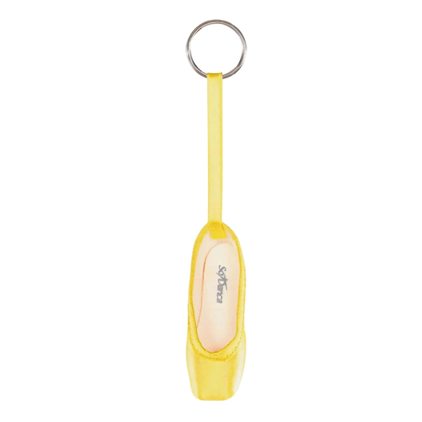 So Danca Pointe Shoe Key Ring - Portachiavi con scarpetta da punta KC01 Colore Giallo - Punto Fitness Potenza