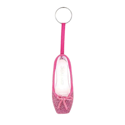 So Danca Pointe Shoe Key Ring - Portachiavi con scarpetta da punta KC01 Colore Glitter Rosa - Punto Fitness Potenza