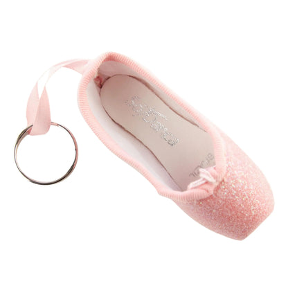 So Danca Pointe Shoe Key Ring - Portachiavi con scarpetta da punta KC01 Colore Rosa Glitter - Punto Fitness Potenza