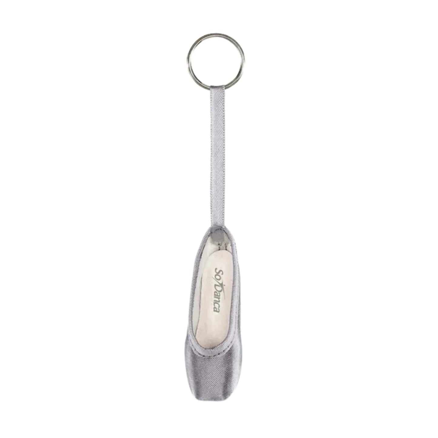 So Danca Pointe Shoe Key Ring - Portachiavi con scarpetta da punta KC01 Colore Silver - Punto Fitness Potenza