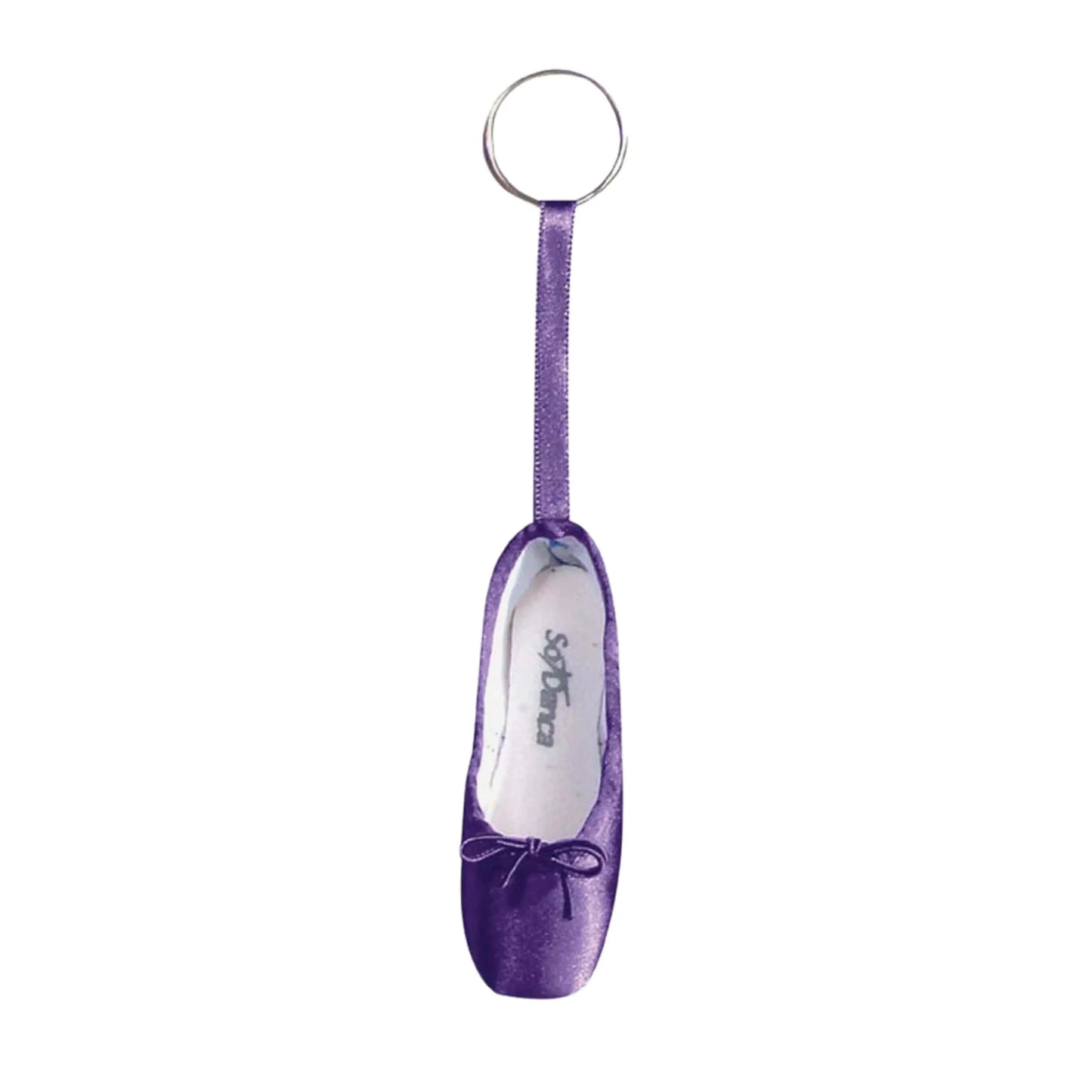 So Danca Pointe Shoe Key Ring - Portachiavi con scarpetta da punta KC01 Colore Viola - Punto Fitness Potenza