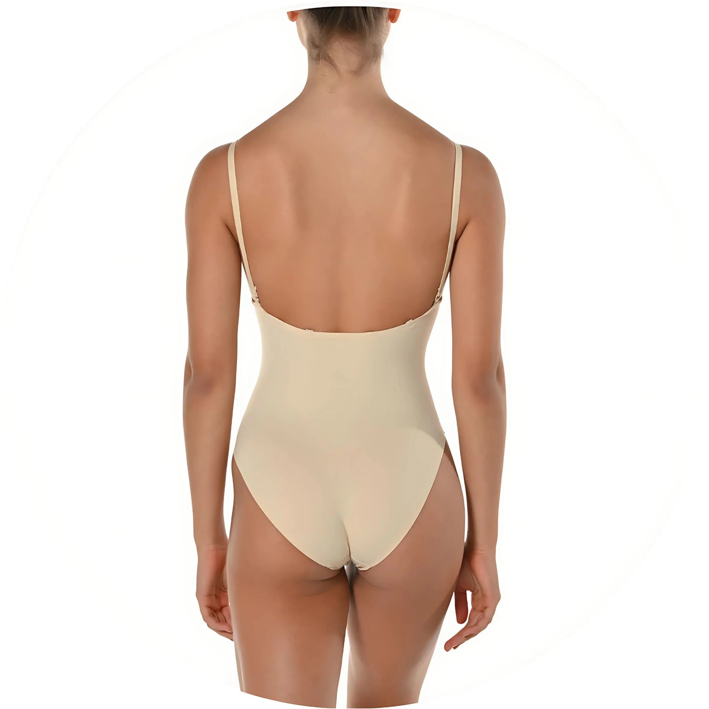 Sottobody Danza Classica - Body intimo donna nude carne Ballerina Ballo Saggio Dietro - Punto Fitness Potenza