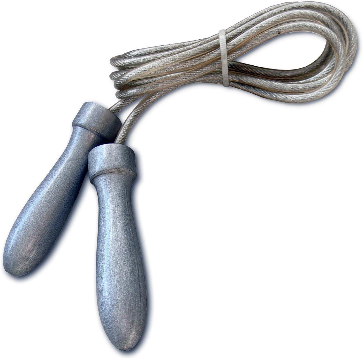 Sportech - Corda Salto Professionale in Metallo jump rope Fitness Ginnastica Palestra Allenamento Boxe Crossfit Kickboxing Muay Thai - Punto Fitness Potenza