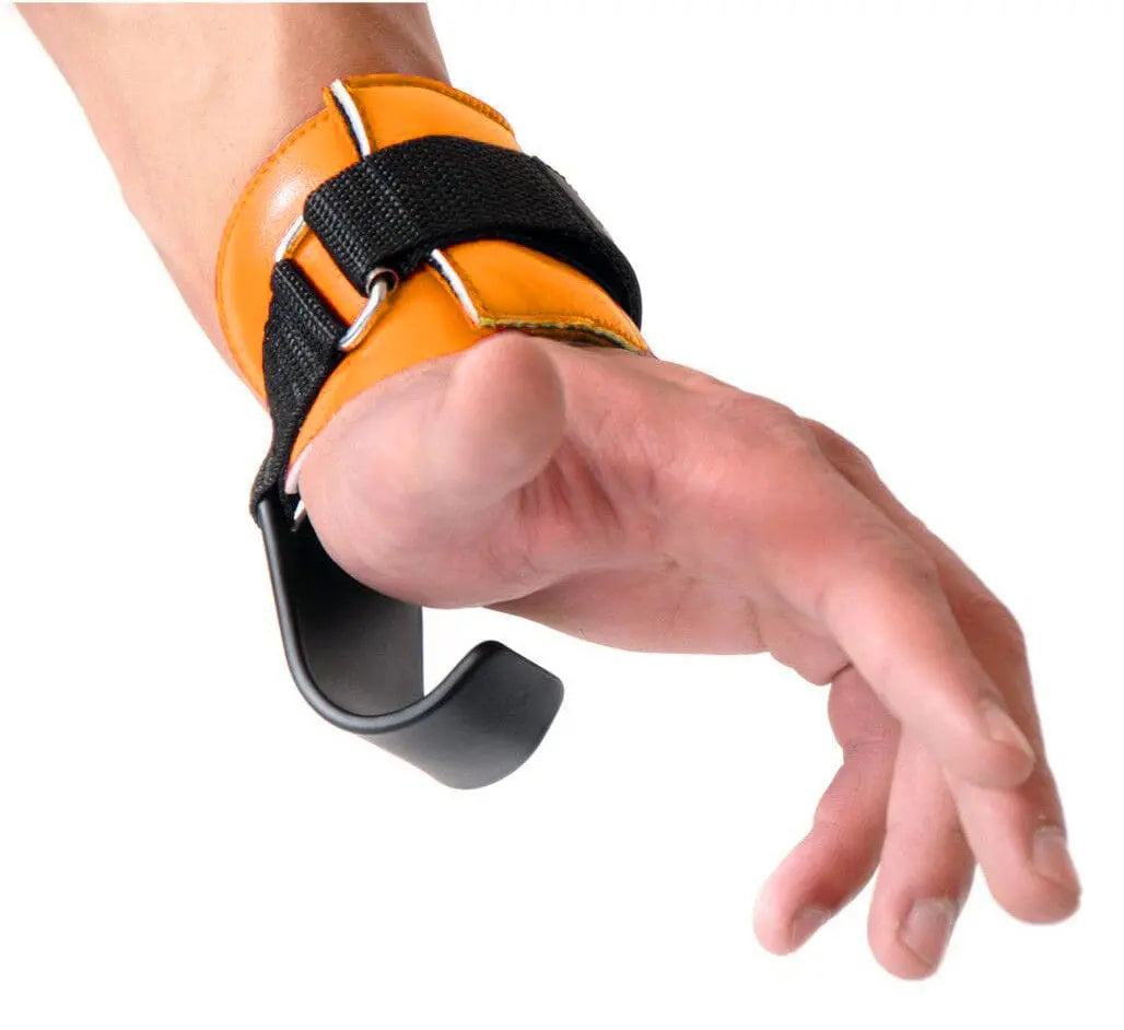 Ganci Palestra con imbottitura Hand Grip Versa Gripps Sollevamento Pesi allenamento Bodybuilding - Punto Fitness Potenza