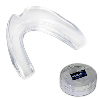 Sportech Italia - paradenti Boxe adulti o bambino protezione denti per Palestra, Motocross, Arti Marziali (MMA, Kickboxing, Karate) e sport di contatto Rugby Calcio Basket - Punto Fitness | Arti Marziali
