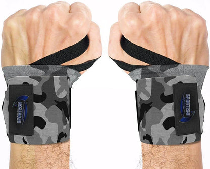 Sportech Italia - Polsiere Palestra Professionali, Polsini allenamento Sollevamento Pesi, Bodybuilding, Crossfit, Powerlifting - Punto Fitness Potenza