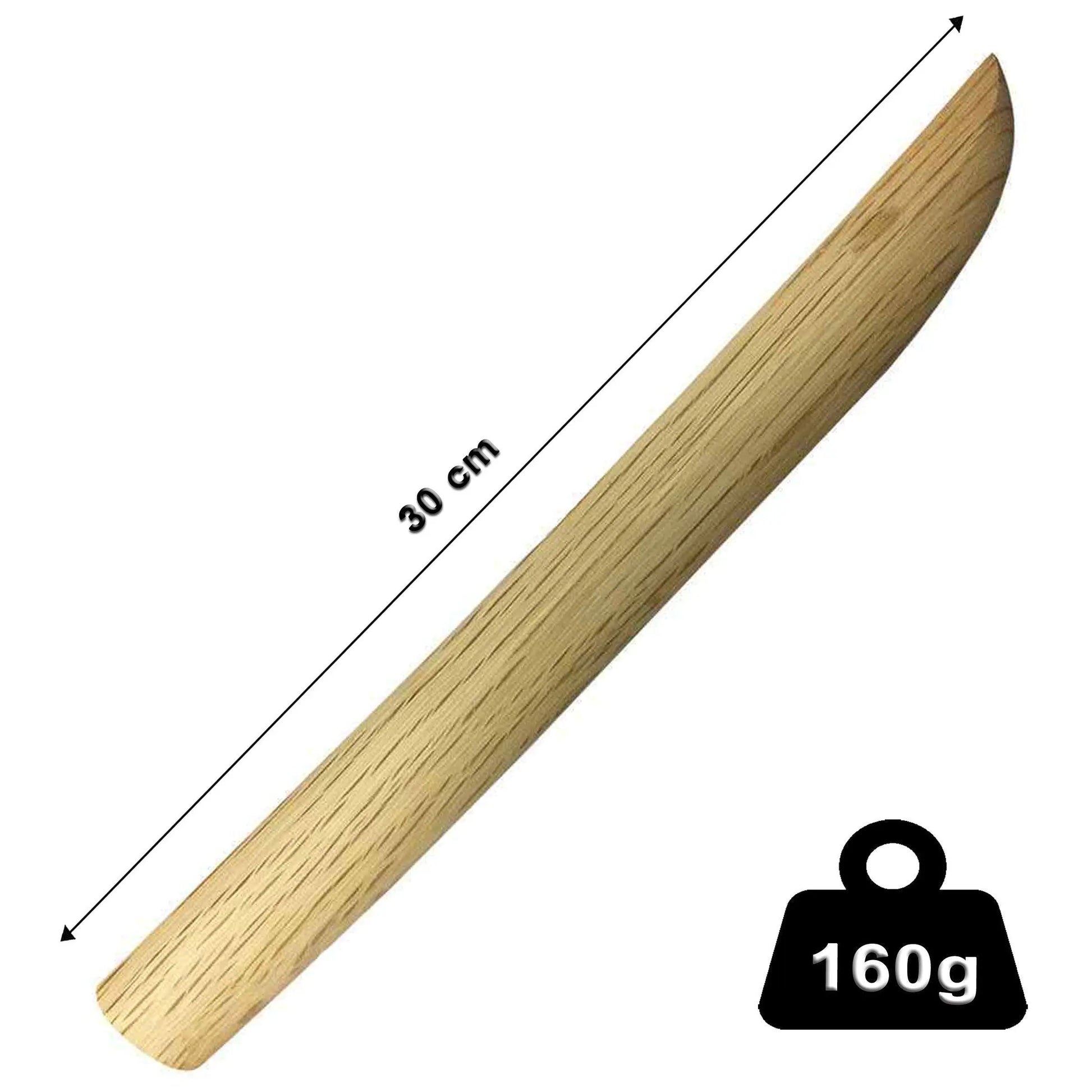 Sportech - pugnale in legno bianco TANTO coltello allenamento difesa Aikido laido Kendo Bokuto misure e peso - Punto Fitness Potenza | Arti Marziali