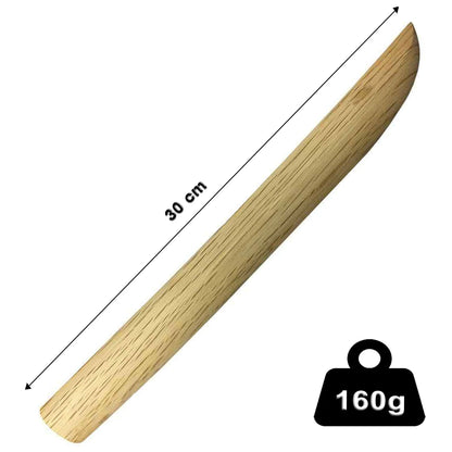 Sportech - pugnale in legno bianco TANTO coltello allenamento difesa Aikido laido Kendo Bokuto misure e peso - Punto Fitness Potenza | Arti Marziali