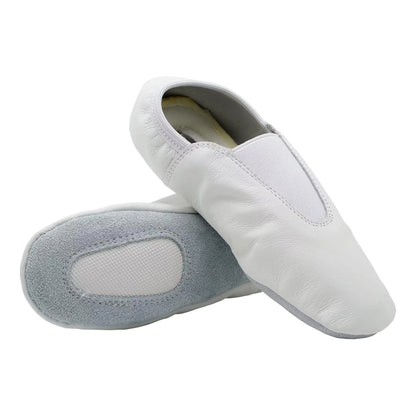 Scarpe Ritmiche Ginnastica Artistica Karate Tai Chi Ballo Danza Yoga colore bianco - Punto Fitness Potenza