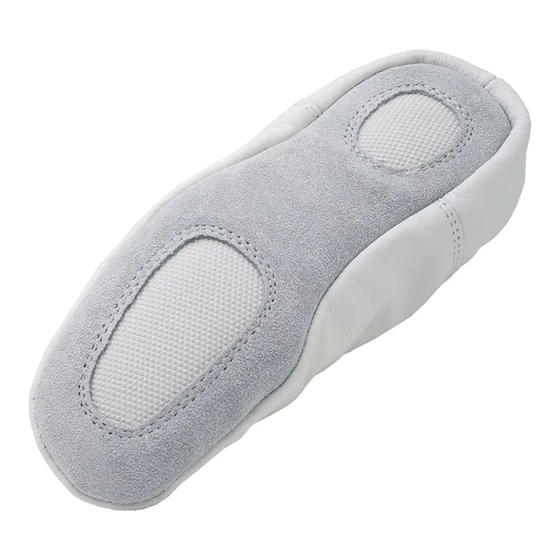 Scarpe Ritmiche Ginnastica Artistica Karate Tai Chi Ballo Danza Yoga colore bianco visione suola - Punto Fitness Potenza