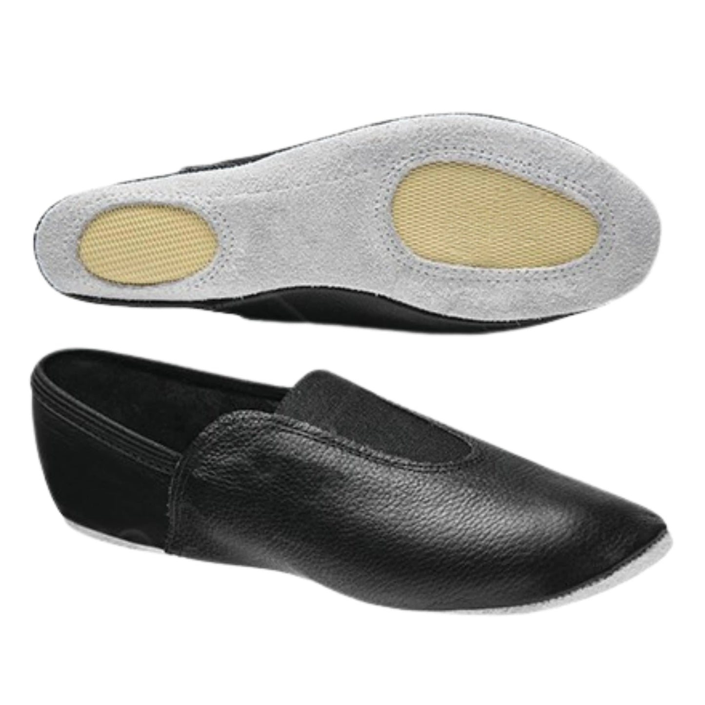 Scarpe Ritmiche Ginnastica Artistica Karate Tai Chi Ballo Danza Yoga colore nero - Punto Fitness Potenza