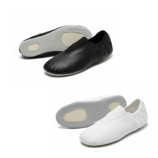 Scarpe Ritmiche Ginnastica Artistica Karate Tai Chi Ballo Danza Yoga colori bianco e nero - Punto Fitness Potenza