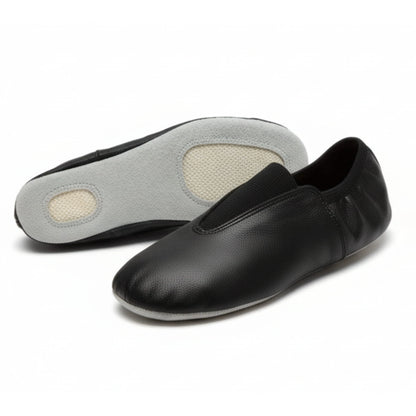 Scarpe Ritmiche Ginnastica Artistica Karate Tai Chi Ballo Danza Yoga colore nero - Punto Fitness Potenza