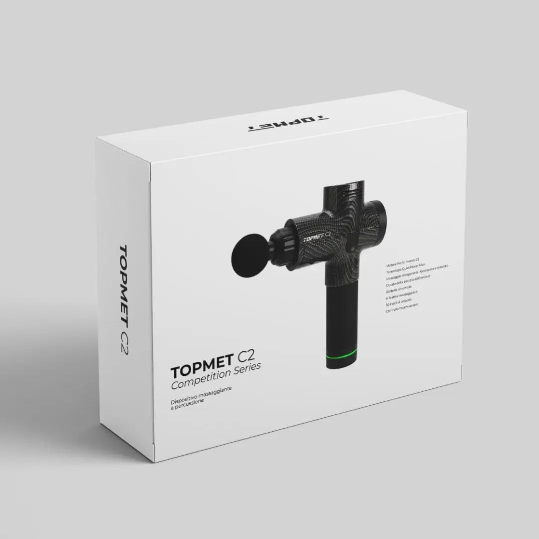 Topmet Competition 2 pistola massaggio muscolare - Punto Fitness Potenza Palestra
