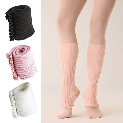 TuttoDanza - Scaldamuscoli Ballerine Danza Classica calzerotti Warmup Ballo colore rosa misura 40cm | Punto Fitness Potenza