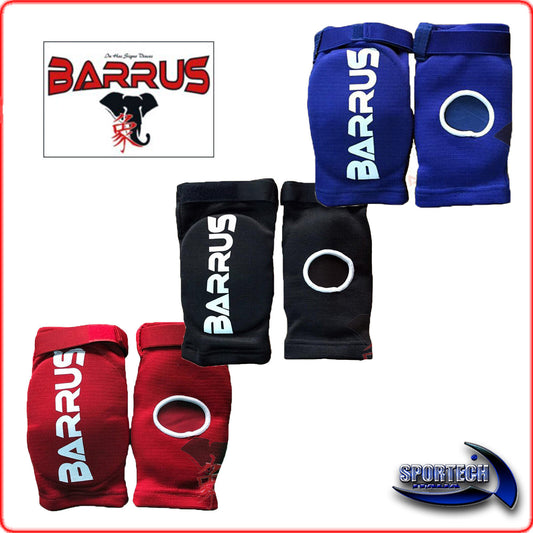 Barrus - Gomitiere Arti Marziali MMA Muay Thai SM/LXL | Gomitiera protezione paragomiti imbottito - Punto Fitness