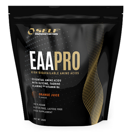 Self Omninutrition - EAA PRO aminoacidi essenziali gusto Orange/Tropical 250g - Punto Fitness
