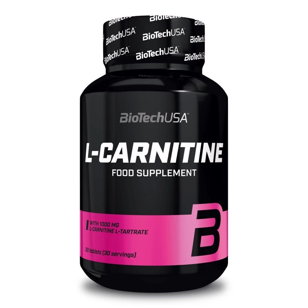 BioTechUSA L-Carnitine 1000 30/60caps CARNITINA DIMAGRANTE BRUCIA GRASSI BIOTECH - Punto Fitness