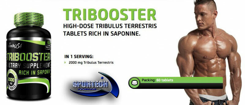 BioTechUSA - TRIBOOSTER tribulus terrestris ad alto contenuto di SAPONINE 60/120 capsule - Punto Fitness